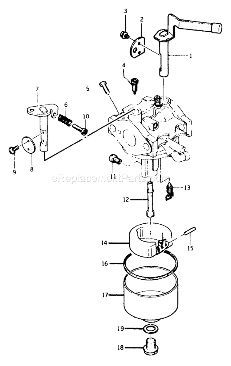 Page B Diagram and Parts List for 8846-0  Briggs and Stratton Generator